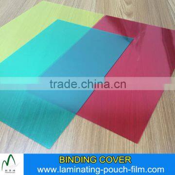 A4 Size 0.2mm 0.25mm Clear Red Yellow Green Book Binding Cover Transparent PVC Sheet