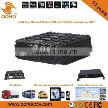 H.264 Car Mobile DVR Audio Video Sync , GPS,3G/4G,WIFI.Car Black Box Function photo-4