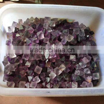 Purple Fluorite Crystal Polyhedron Tumble photo-5