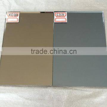 Color Mirror Grey Bronze Glass Mirror Factory Price Wholesale photo-1