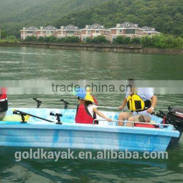 plastic boat new design good for fishing and recreation, rescue boat never sink