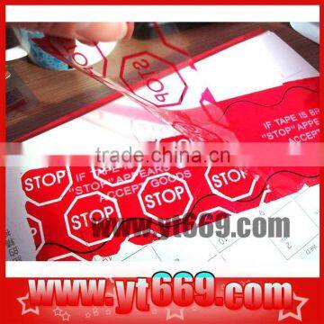 security void barcode label /Genuine Hologram label stickers /Transparent Self-adhesive Holographic Film
