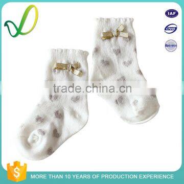 High Quality Wholesale Colorful Striped Cute Baby Girl Cotton Sock