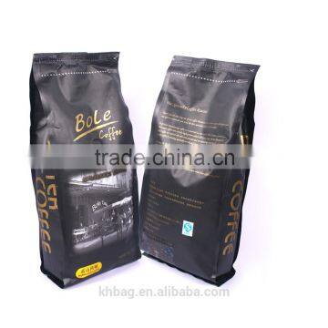 hot selling coffee packing bag/ resealable aluminum foil drip coffee bag