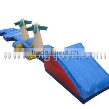 Inflatable crossing water games for lake and water park