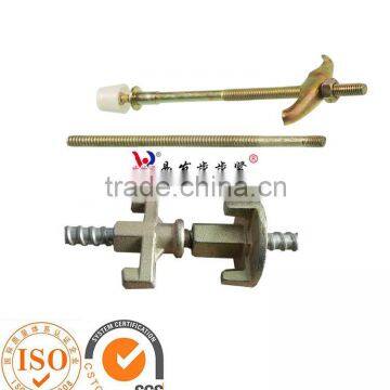 formwork tie rod and wing nut