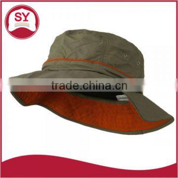 Customize Adjustable Draw Cord Talson UV Bucket/fisherman Hat