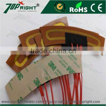 high quality thin flexible polyimide film heater strip