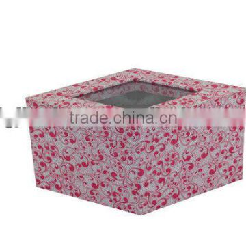 Christmas Cartoon Pattern Shoe Cardboard Boxes