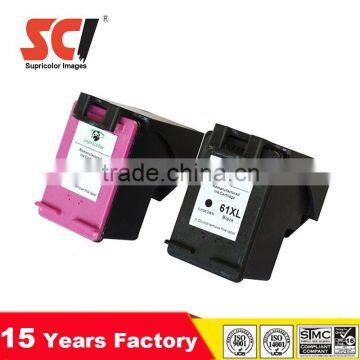 manufactures wholesale good price compatible hp 61xl ink cartridge