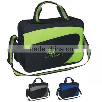 wholesale promotional Polyester custom Briefcase Messenger Bag china