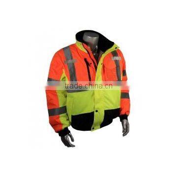 Men's Hi Vis Workwear High Quality Bomber Jacket