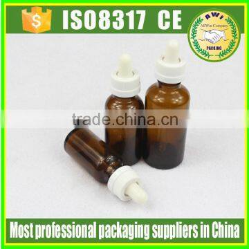 Empty Glass Eye Dropper Amber Serum Bottles 15ml photo-4