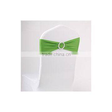 2014 Wholesale Wedding Decoration/Spandex Chair Band With Diamond Buckle For Wedding