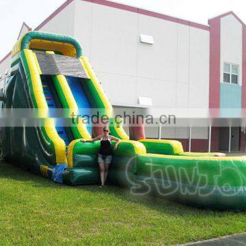 New product palm tree Inflatable water slide giant inflatable water slide for adult