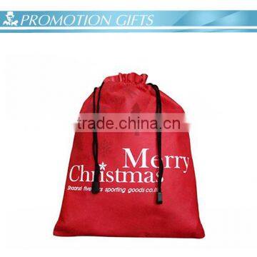 Fashion canvas shopping bag, canvas drawstring bag