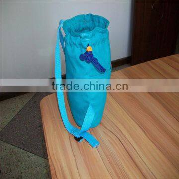 Promotional polyester drawstring bag/drawstring backpack