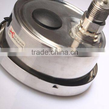 Lower Back Connection Oil Filled Pressure Gauge