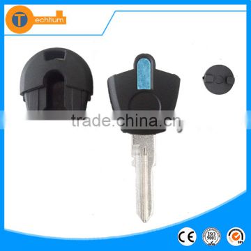 high quanlity transpondr key wholesale with id 48 chip with logo and uncut blade for fiat idea albea palio panda