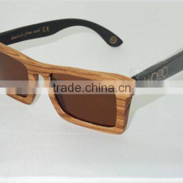Wholesale Lens China Bamboo Sunglasses Custom Logo Polarized Wooden Sunglasses made in china