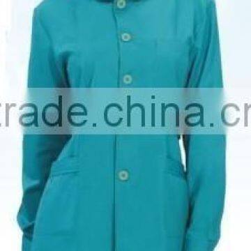 Two Pieces Long Sleeve Hospital Nurse Uniform