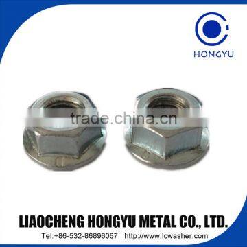 Hexagon flange nuts