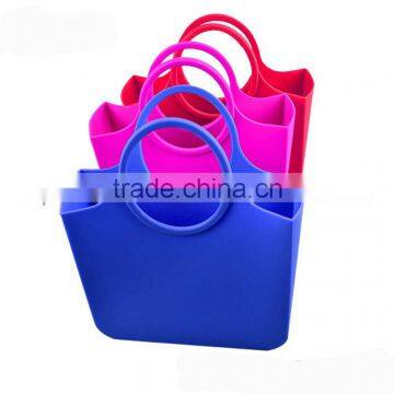 2014 New Design Waterproof Silicone Shopping Bag as seen on TV