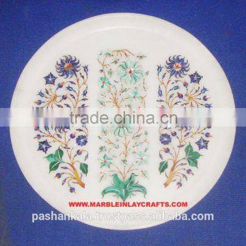 Marble Inlaid Plate