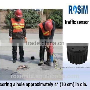 wireless vehicle sensor for adaptive traffic control system