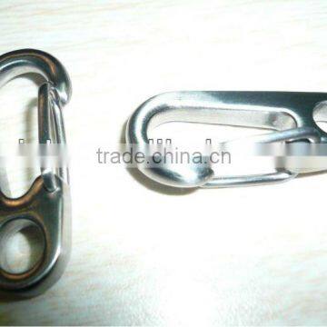 Titanium Mountain Climbing hook,titanium key chain