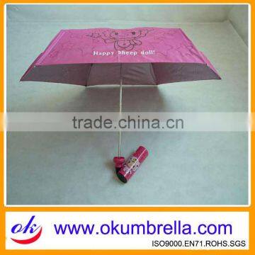 Cheapest water bottle umbrella folding umbrella