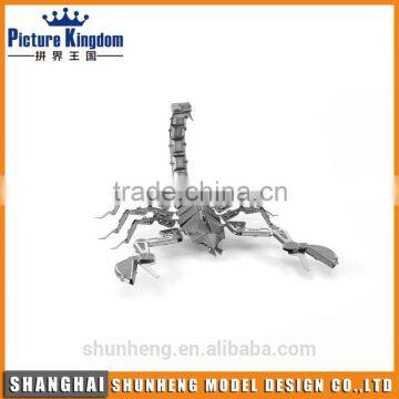 3D Laser Cut Metal Model Kit Metallic Nano Puzzle DIY Assembling Toy Insect Bugs Series