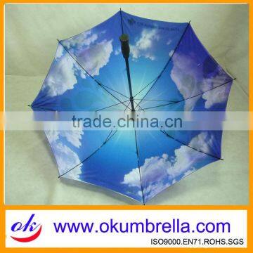 Umbrella Clouds Inside Priniting Full Prinitng Air Umbrella