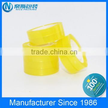 BOPP film high transparency Stationery Tape and Crystal Tape used in designing and office environment