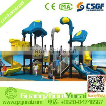kids playground slides outdoor amusement park equipment for children