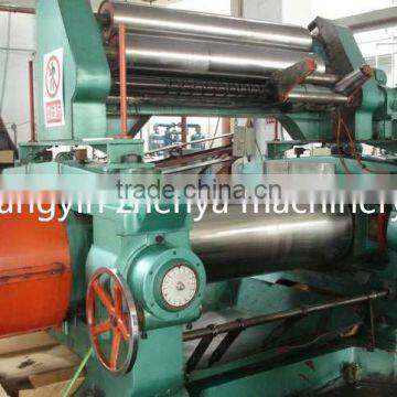 high efficient three or four roll rubber calender machine