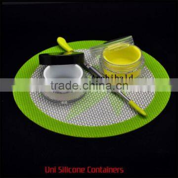 customized small custom made glass jars for sticky wax product container storage