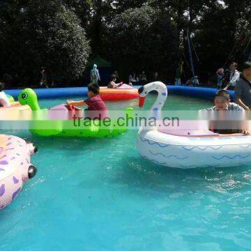 Inflatable kids play inflatable electronic bumper boat for pool