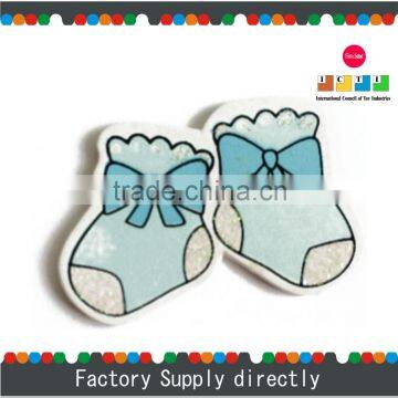 Painted Wood Sock Shapes, Decoration Wood Craft, Christmas Decoration Wood