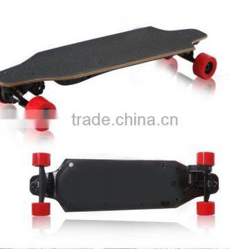 Dual engine electric longboard Cnanadian maple electric skateboard longboard electric skateboard 1000w electric motor longboard