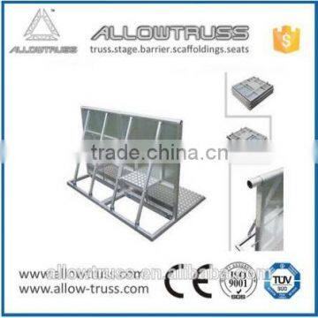 Hot sale new product Windbreak advertising stage barrier for Access Control