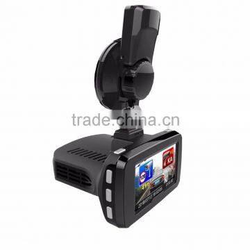 Top Quanlity A77 Car Camera Dvr Radar Detector With Ambarella Full HD 1080p Video Recorder GPS