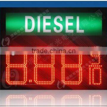 led gasoline price sign with diesel,unleaded,high quality!!!