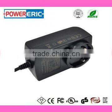 Factory price ! interchangable 12.6v1a li-ion battery charger with ETL CE GS CE PSE SAA approval