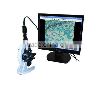 1.3MP DBMDA1300M-44 USB digital biological microscope for student use