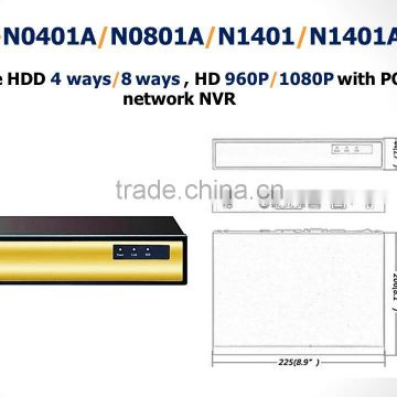 IW-N1401 Full Real Time HD 1080P with POE HDD NVR