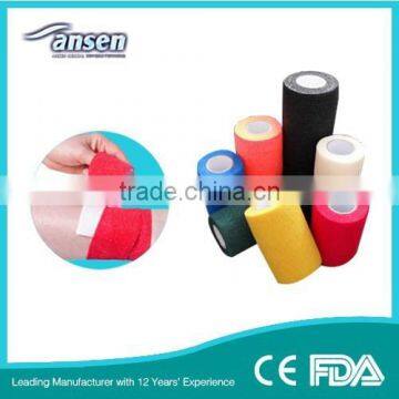 Latex Free or Latex Cohesive Bandage ( Self Adhesive) Elastic Bandage