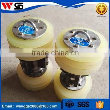 Polyurethane rigidity smart cup piping impurity elastic scraper pig