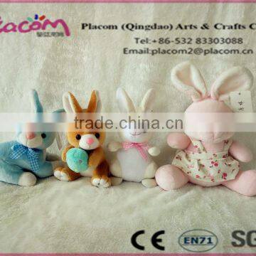 2016New design Lovely Fashion High quality and Cheap Easter's day gifts Customize Wholesale supplier plush toy Rabbit