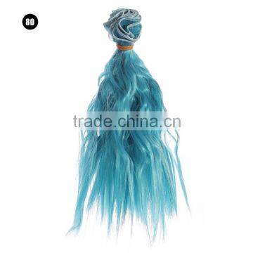 Blonde Wavy Hairpiece for Diy Blythe Doll Wig photo-2